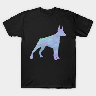 Rainbow Pastel Doberman T-Shirt